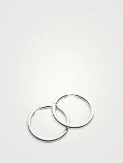 Medium Classic Tunnel Hoop Earrings