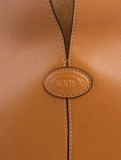 Medium Di Leather Tote Bag