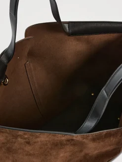 Medium Di Suede Tote Bag