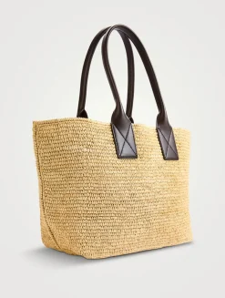 Medium Easy Raffia Tote Bag