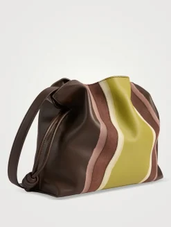 Medium Flamenco Landscape Leather Clutch