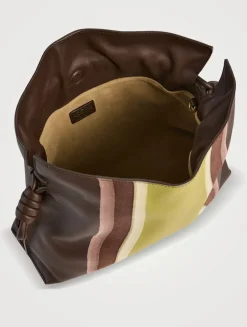 Medium Flamenco Landscape Leather Clutch