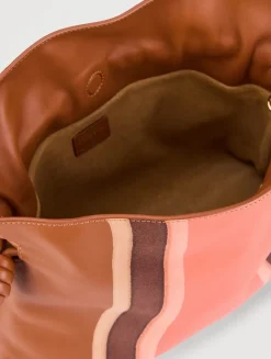 Medium Flamenco Landscape Leather Clutch