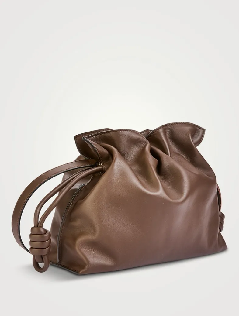 Medium Flamenco Leather Clutch