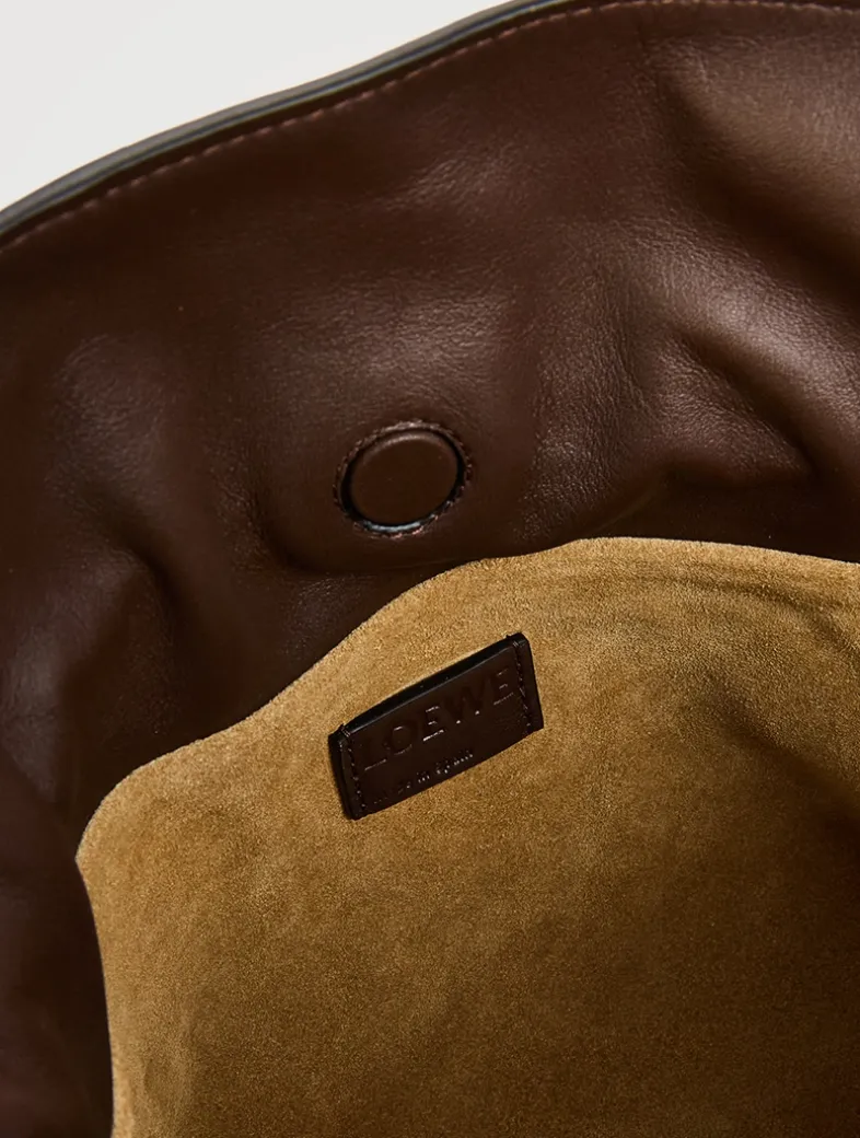 Medium Flamenco Leather Clutch