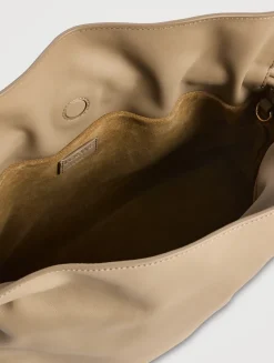 Medium Flamenco Leather Clutch