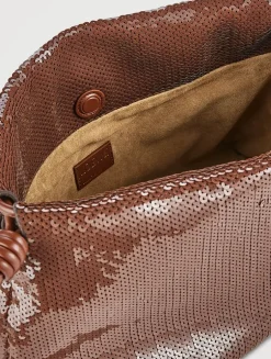 Medium Flamenco Sequin Purse With Donut Chain