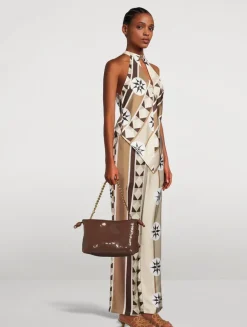 Medium Flamenco Sequin Purse With Donut Chain