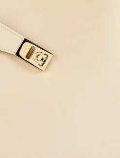 Medium Hug Soft Leather Satchel