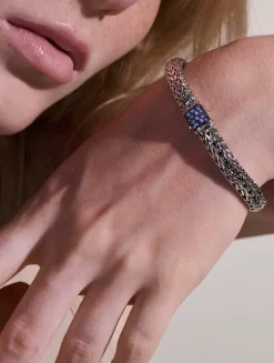 Medium Icon Blue Sapphire Bracelet