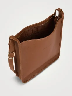 Medium Le Foulonné Leather Crossbody Bag