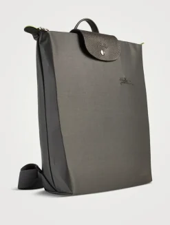 Medium Le Pliage Green Backpack