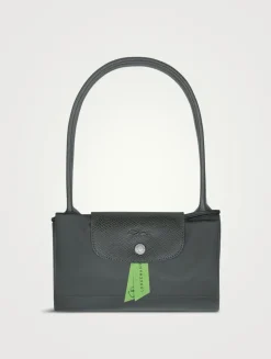 Medium Le Pliage Green Shoulder Bag