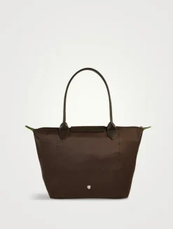 Medium Le Pliage Green Shoulder Bag