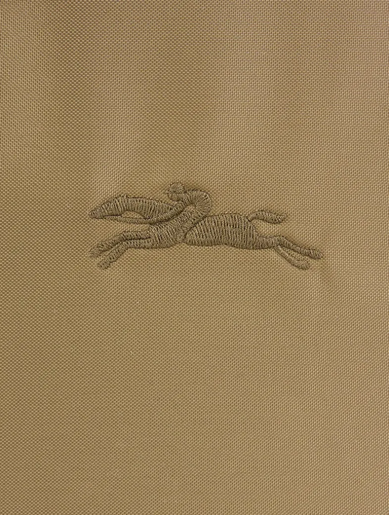 Medium Le Pliage Green Top Handle Bag