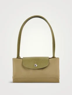 Medium Le Pliage Green Tote Bag