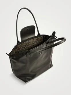 Medium Le Pliage Xtra Leather Tote Bag