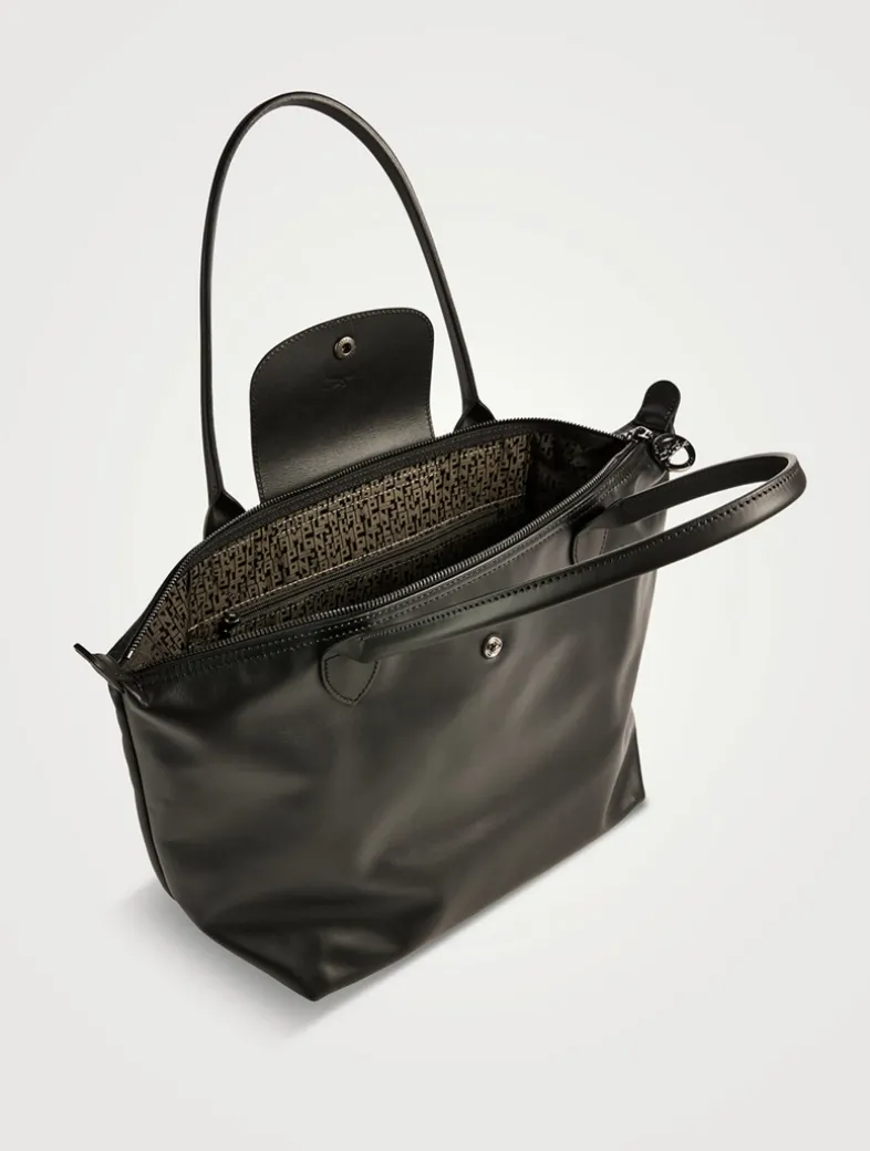Medium Le Pliage Xtra Leather Tote Bag