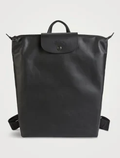 Medium Le Pliage Xtra Leather Backpack