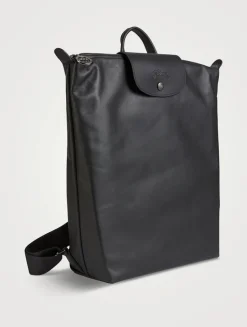 Medium Le Pliage Xtra Leather Backpack