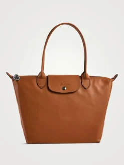 Medium Le Pliage Xtra Leather Tote Bag