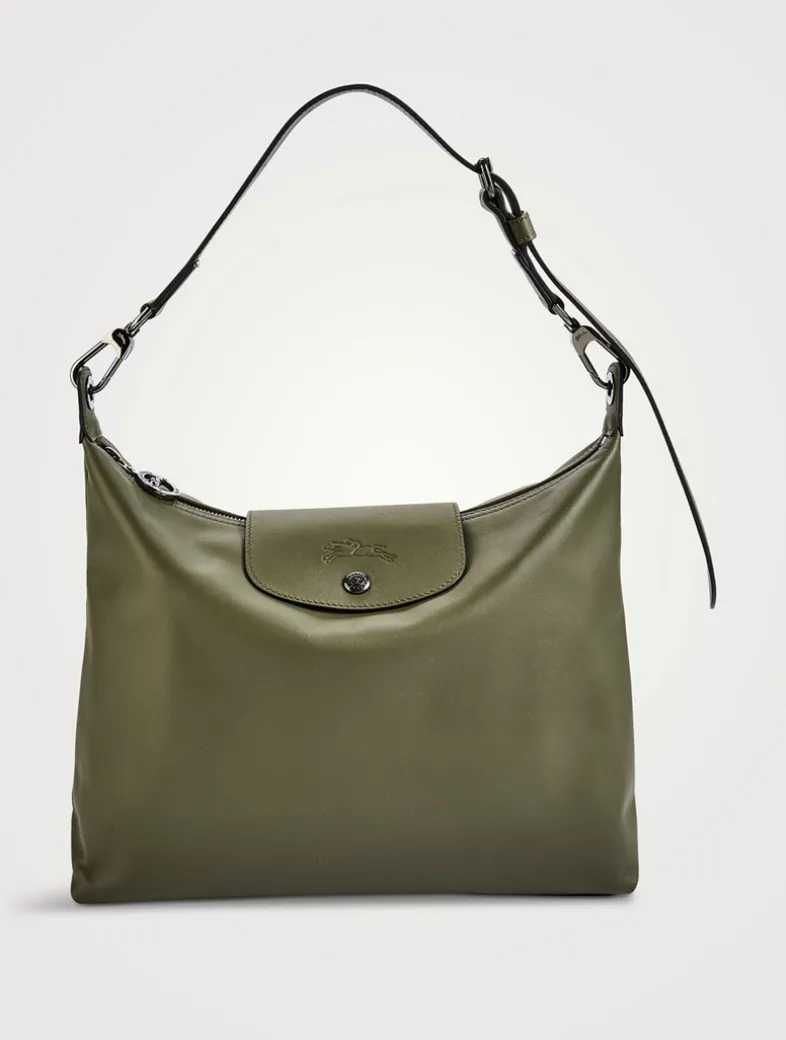 Medium Le Pliage Xtra Leather Shoulder Bag