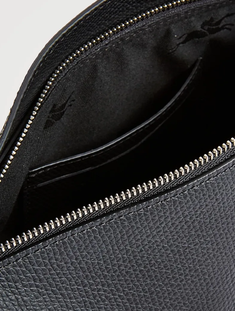 Medium Le Roseau Leather Shoulder Bag