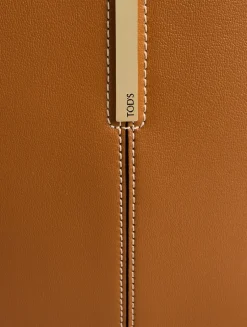 Medium Leather Shopping Bag