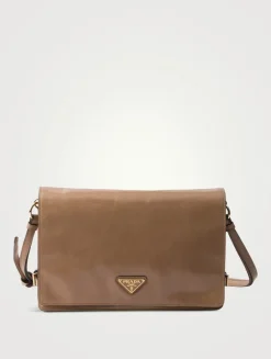 Medium Leather Shoulder Bag