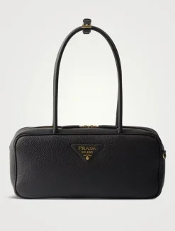 Medium Leather Top-handle Bag