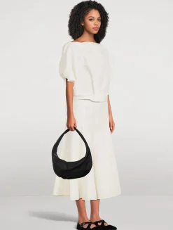 Medium Olivia Nylon Shoulder Bag