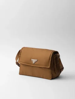 Medium Padded Re-nylon Shoulder Bag