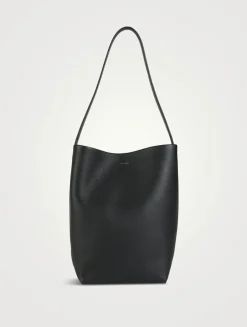 Medium Park Leather Tote Bag