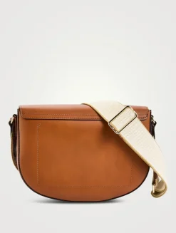 Medium Épure Leather Crossbody Bag