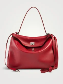 Medium Rodeo Leather Satchel