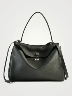 Medium Rodeo Leather Satchel