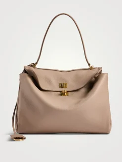 Medium Rodeo Leather Satchel