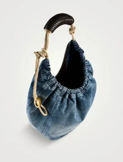 Medium Squeeze Leather Shoulder Bag