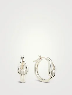 Medium Surf Hoop Earrings