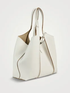 Medium T Timeless Leather Shopping Bag
