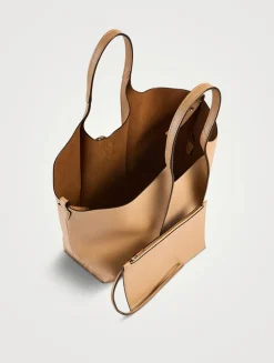 Medium T Timeless Leather Shopping Bag