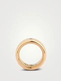 Medium-Large Iconica 18K Rose Gold Ring