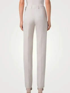 Meghan Wool Gabardine Pants