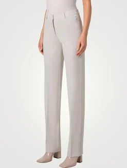 Meghan Wool Gabardine Pants