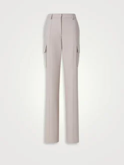 Mel Straight-Leg Cargo Trousers