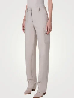 Mel Straight-Leg Cargo Trousers