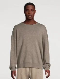 Merino Wool Crewneck Sweater