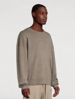 Merino Wool Crewneck Sweater