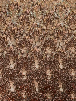 Metallic Dégradé Mini Dress