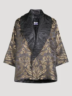 Metallic Jacquard Jacket